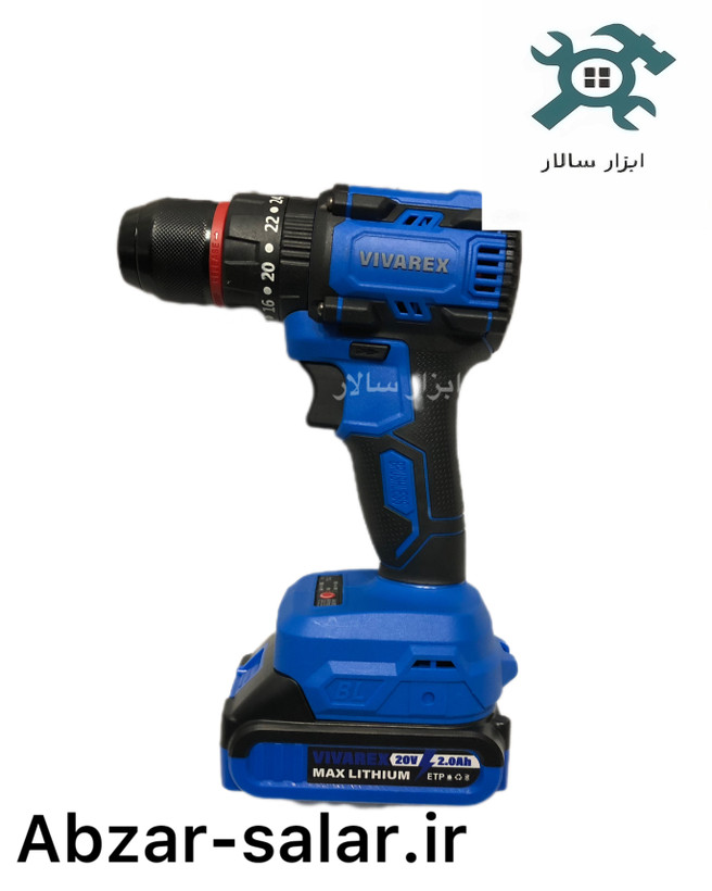 دریل شارژی دو باطری 2010 ویوارکس BLX