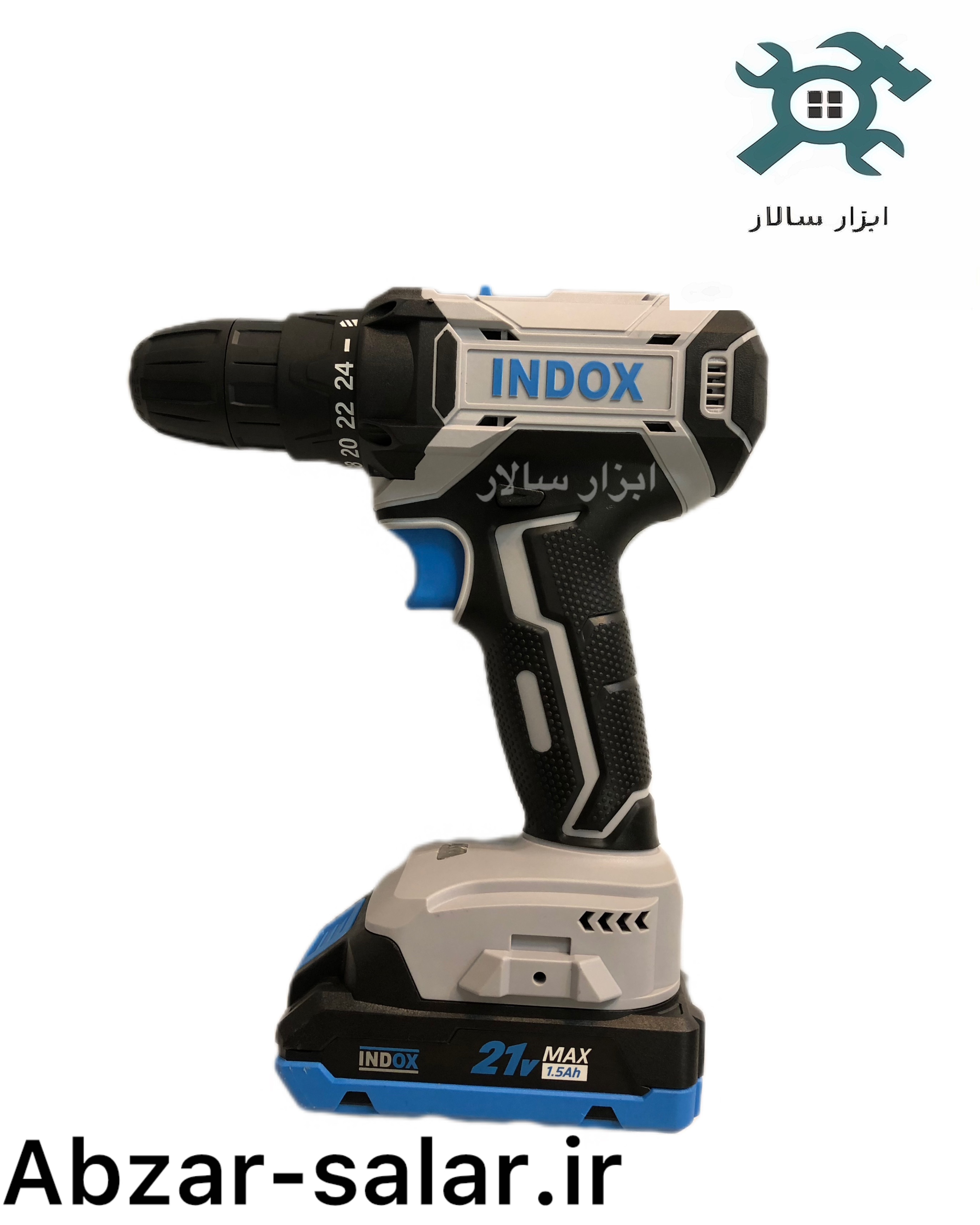 دریل شارژی ۲۱ ولت اینداکس